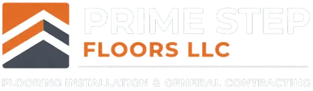 Prime Step Floors logo: flooring installation and general contracting